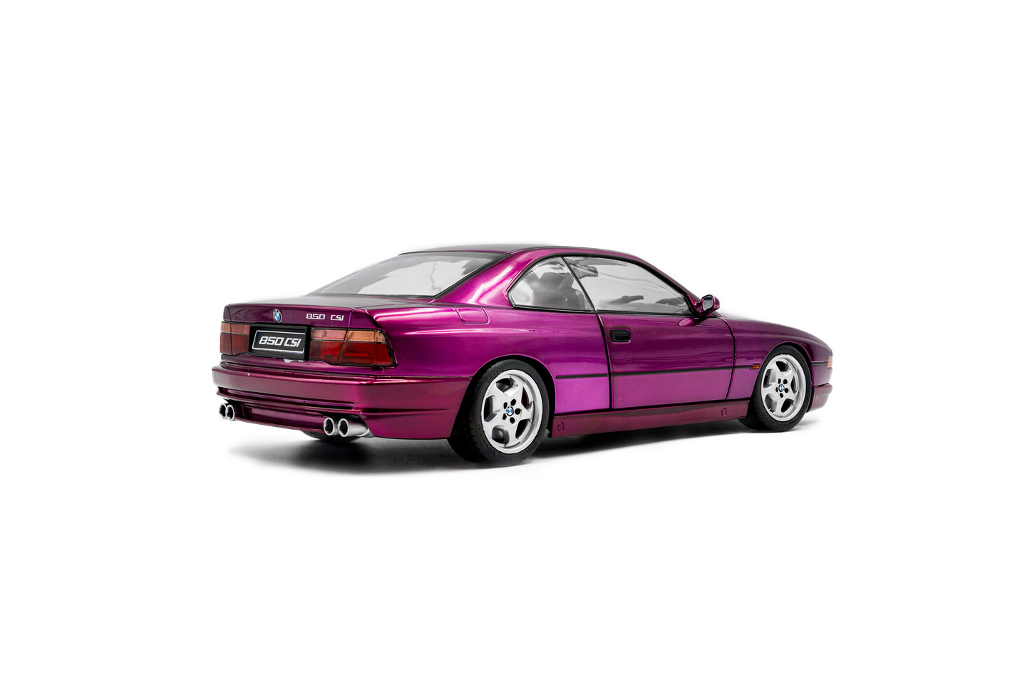 BMW 850 CSI E31 1991 Daytona Violet Solido 1:18