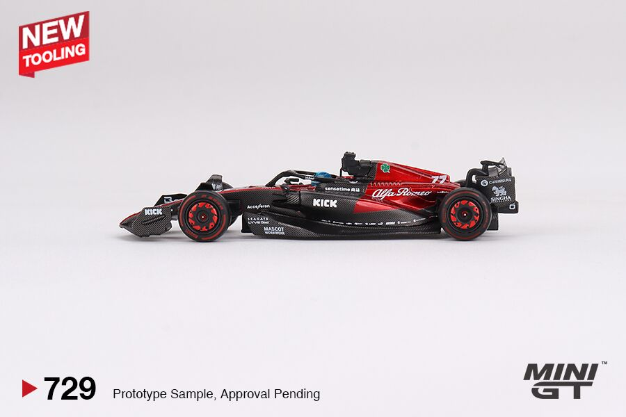 Alfa Romeo F1 Team C43 #77 Valtteri Bottas 2023 Australian GP Mini GT 1:64