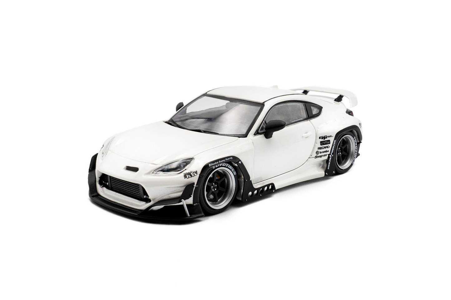Pandem Toyota GR86 White Solido 1:43