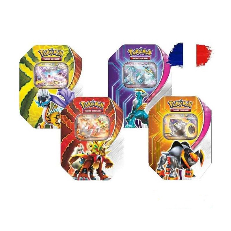 Scatole di metallo Pokémon - Collezione leggendaria