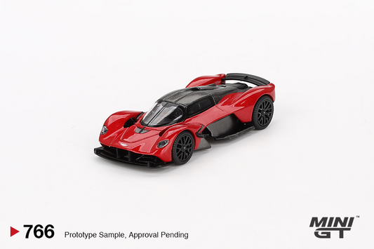 Aston Martin Valkyrie Hyper Red Mini GT 1:64