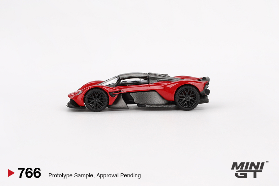 Aston Martin Valkyrie Hyper Red Mini GT 1:64