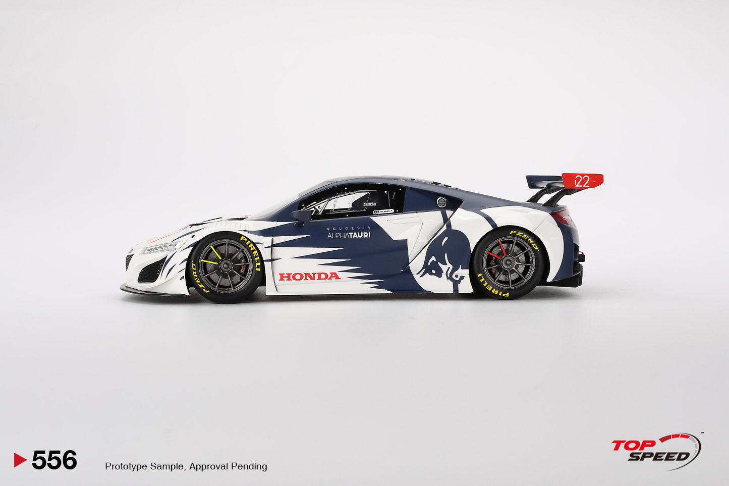 Honda NSX GT3 EVO AlphaTauri 2023 Red Bull Formula Nürburgring Top Speed 1:18