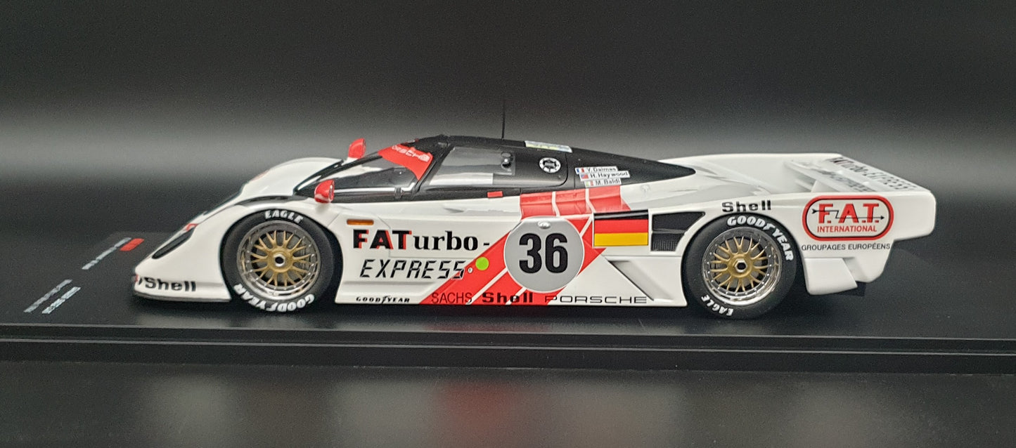 Porsche 962 3.0L Turbo #36 Winner Le Mans 1994 Werk83 1:18