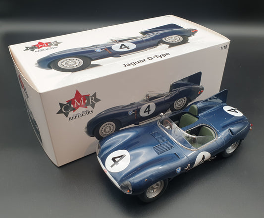 Jaguar D-Type #4 Winner 24h Le Mans 1956 Sanderson/Flockhart 1:18 CMR