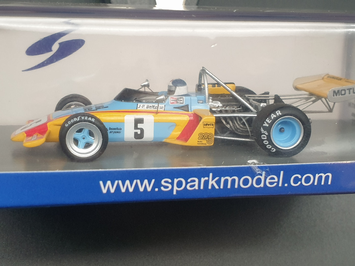 Brabham BT38 F2 GP Rouen 1972 Spark 1:43