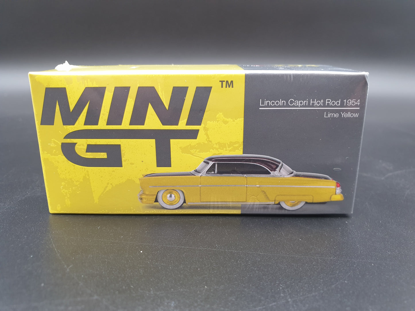 Lincoln Capri Hot Rod 1954 Lime Gold Mini GT 1:64