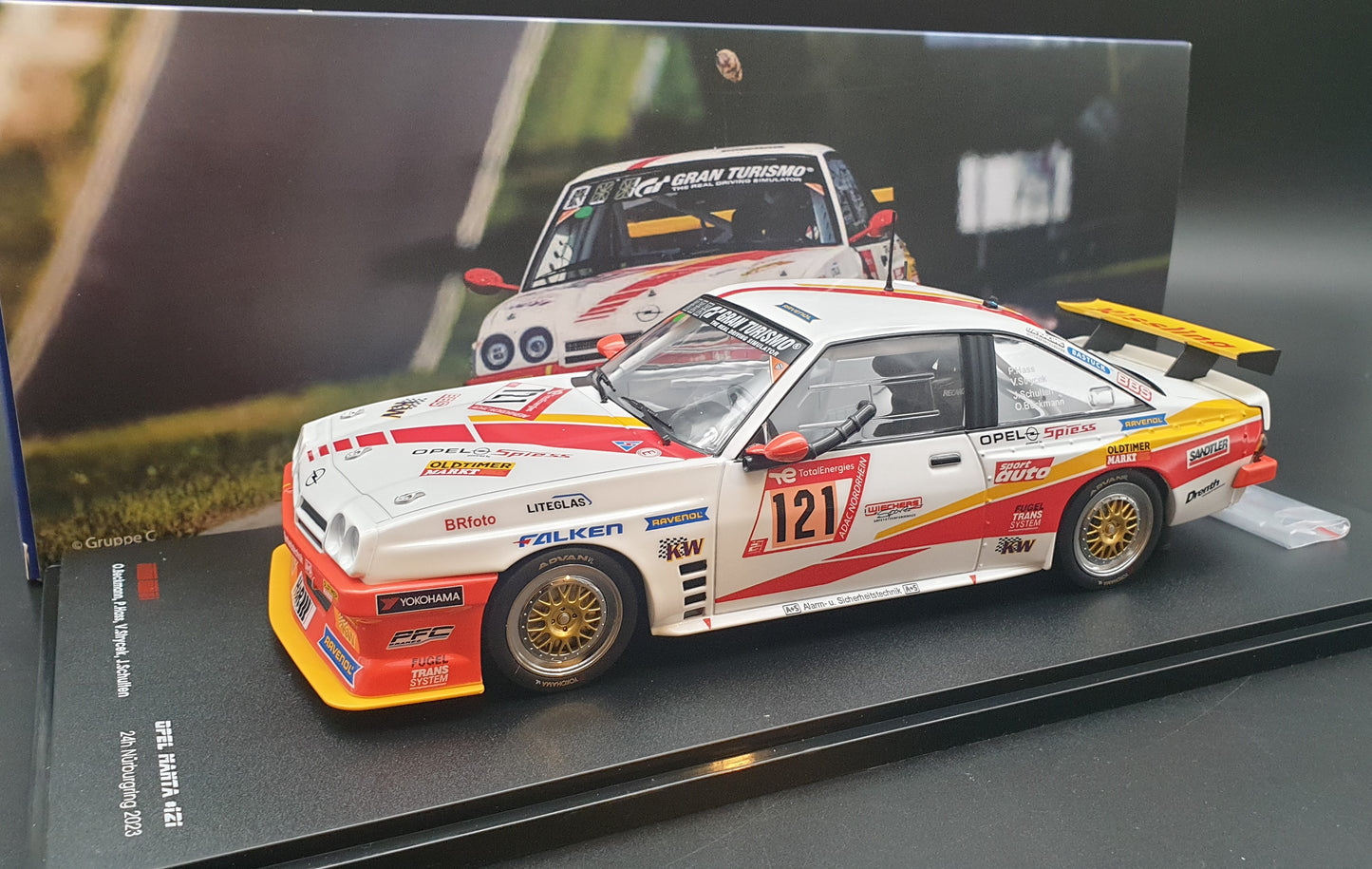 Opel Manta 24hrs du Nürburgring 2023 Werk83 1:18