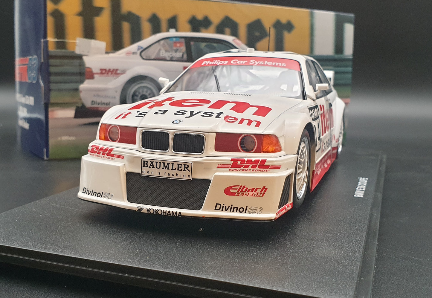 BMW 325i Coupé E36 DTM 1994 Werk83 1:18