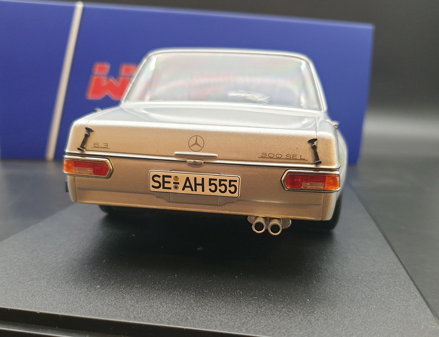Mercedes-Benz AMG 300 SEL 6.8 12Hrs du Paul Ricard 1971 Werk83 1:18