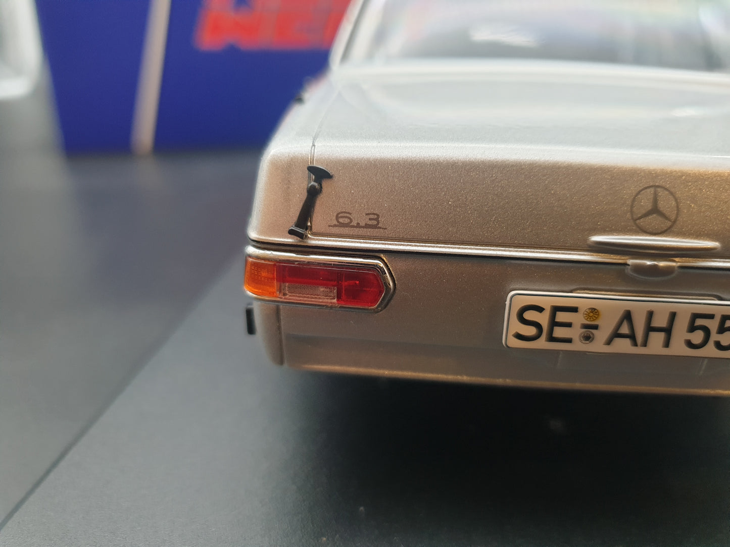Mercedes-Benz AMG 300 SEL 6.8 12Hrs du Paul Ricard 1971 Werk83 1:18