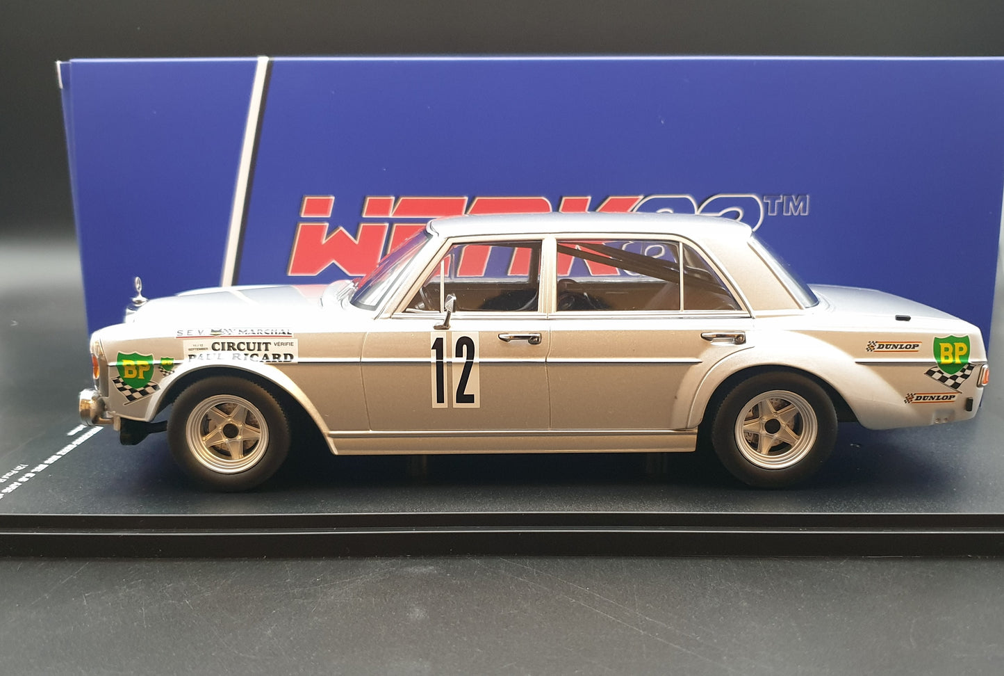 Mercedes-Benz AMG 300 SEL 6.8 12Hrs du Paul Ricard 1971 Werk83 1:18