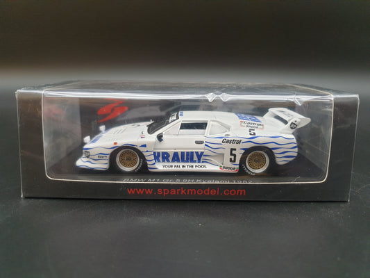 BMW M1 Gr.5 9Hrs Kyalami 1982 Spark 1:43