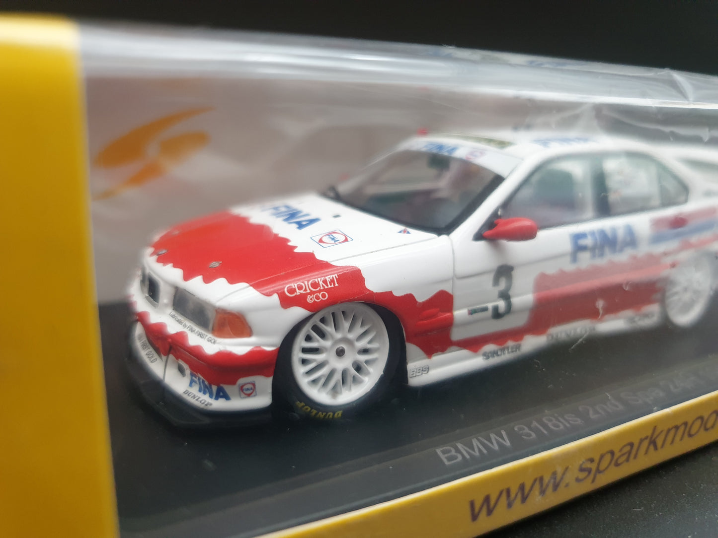 BMW 318is #3 2nd 24Hrs de Spa 1994 Spark 1:43