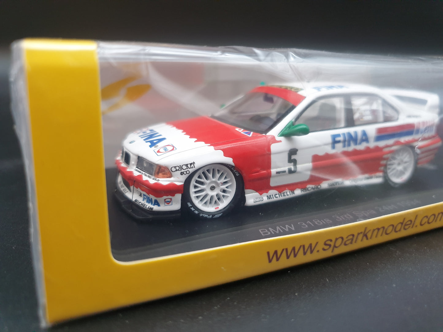 BMW 318is #5 3rd 24Hrs de Spa 1994 Spark 1:43