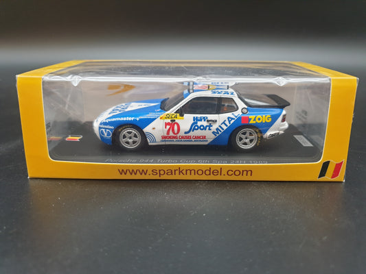 Porsche 944 Turbo Cup #70 6th 24Hrs de Spa 1989 Spark 1:43