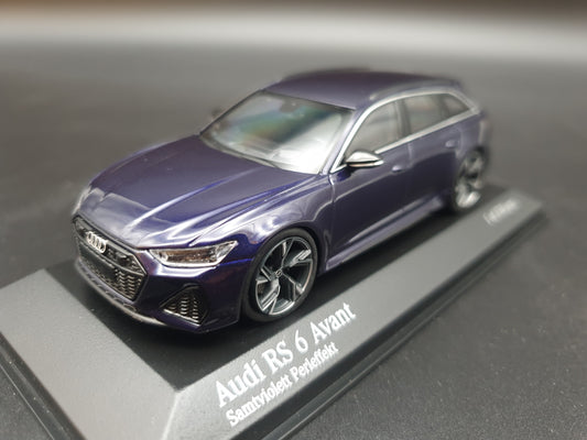 Audi RS6 Avant 2019 Violet metallic Minichamps 1:43