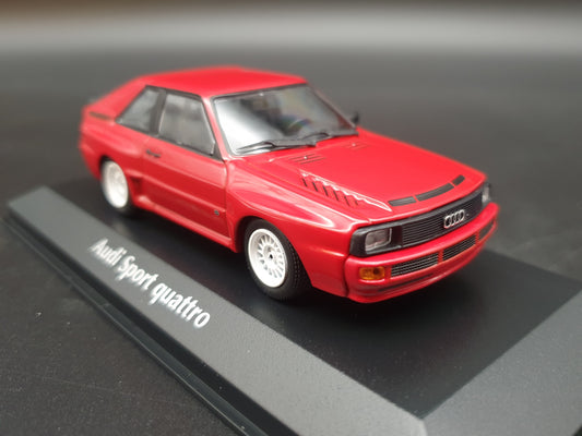 Audi Sport Quattro 1984 Red Maxichamps 1:43