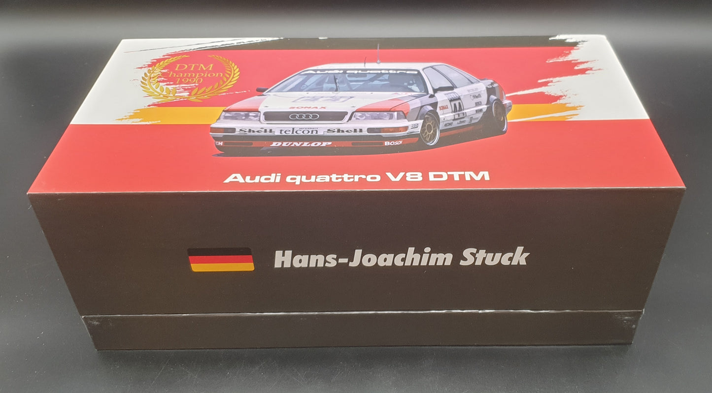 Audi Quattro V8 DTM Champion 1990 H.Stuck Werk83 1:18