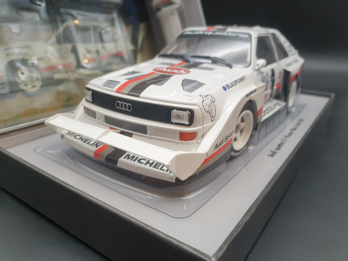 Audi Quattro S1 Winner Pikes Peak Hill Climb 1987 Walter Röhrl Werk83 1:18