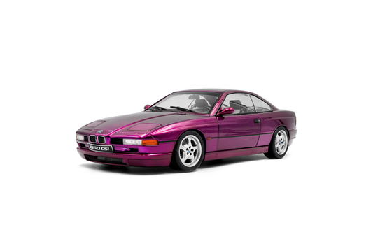 BMW 850 CSI E31 1991 Daytona Violet Solido 1:18