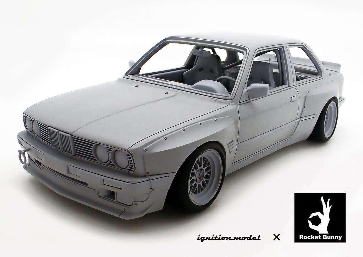 PANDEM 30 (BMW E30) White Ignition Model 1:18