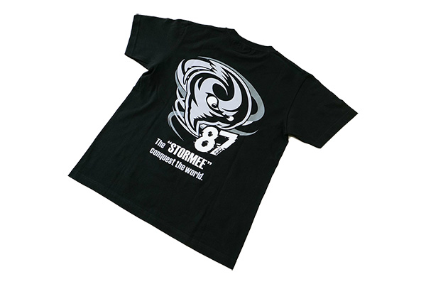 T-shirt HKS STORMEE #87 GR Yaris noir