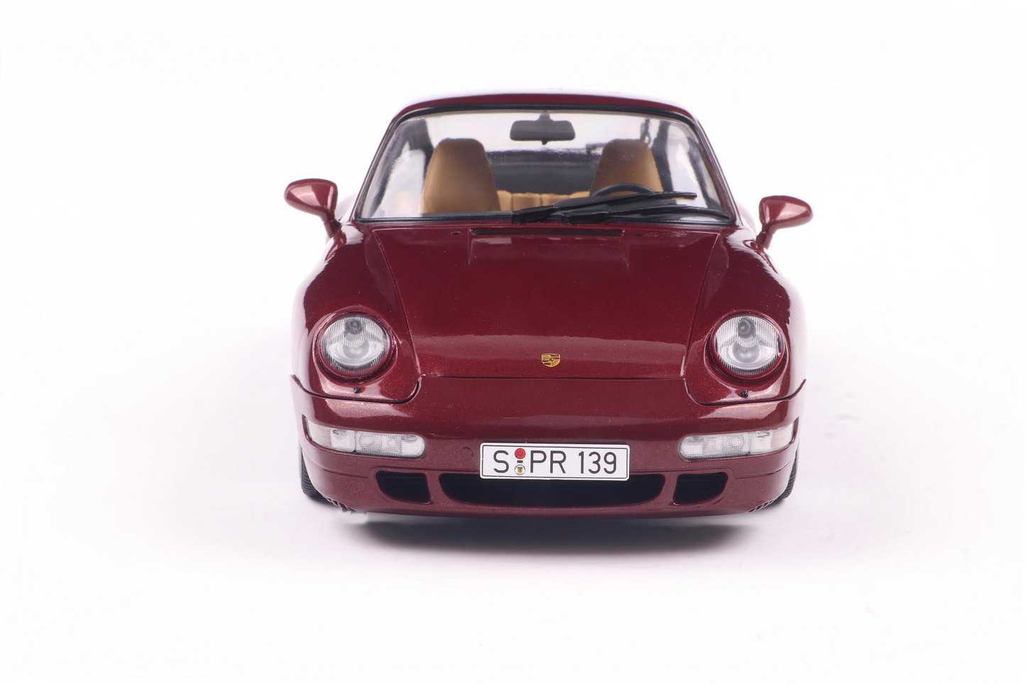 Porsche 911 (993) Turbo 1997 Arena Red Solido 1:18