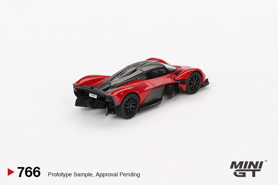 Aston Martin Valkyrie Hyper Red Mini GT 1:64