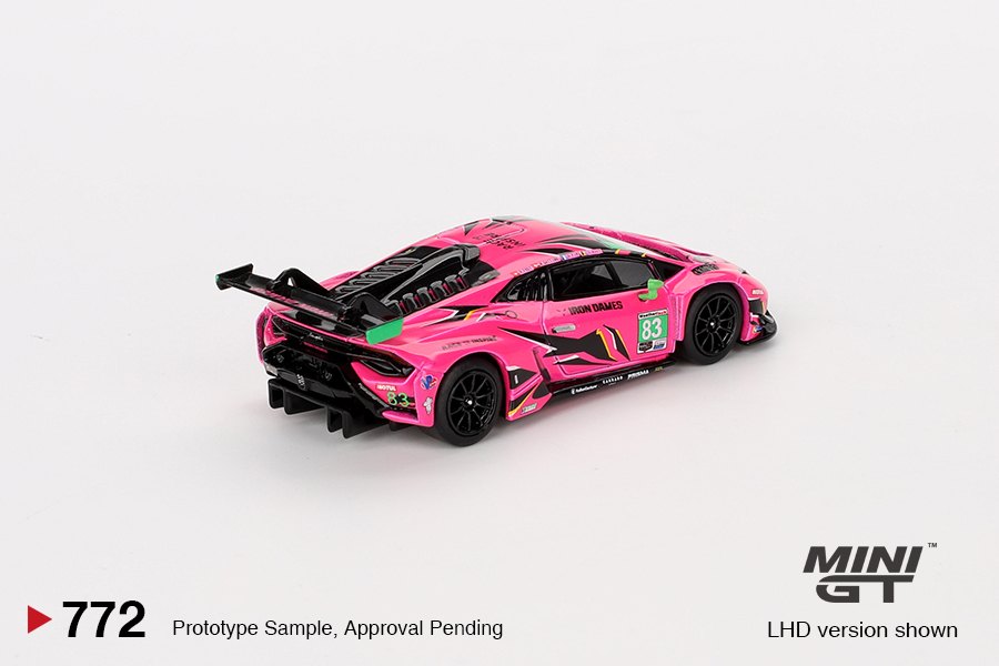Lamborghini Huracan GT3 EVO2 Iron Dames #83 2023 24Hrs de Daytona Mini GT 1:64