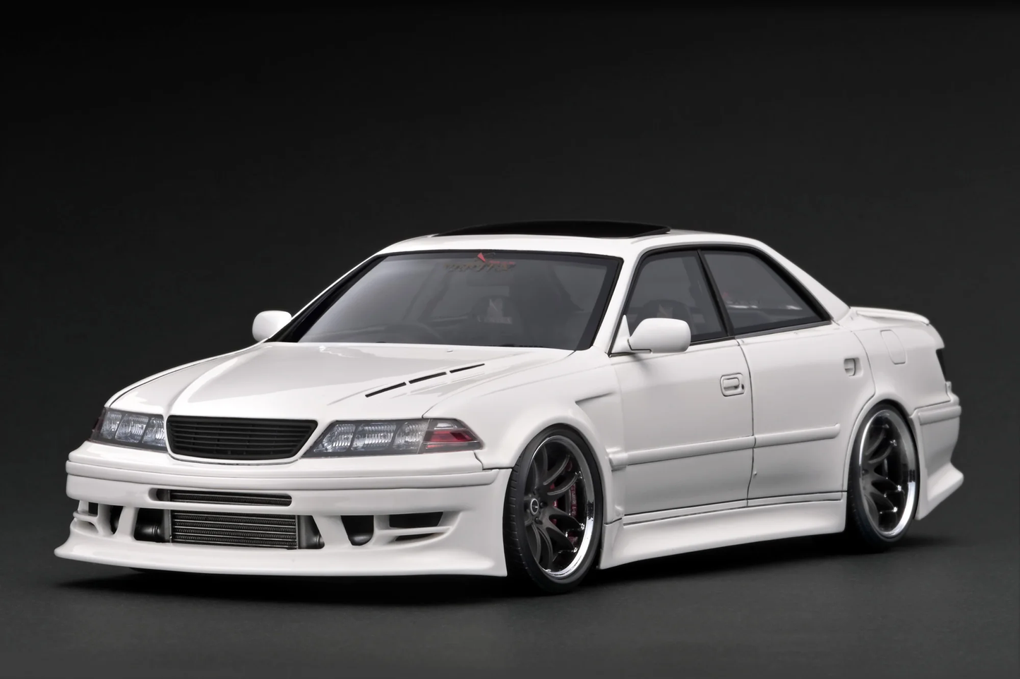 IG3576 Toyota Chaser VERTEX JZX100 MARK-II White Ignition Model 1:18