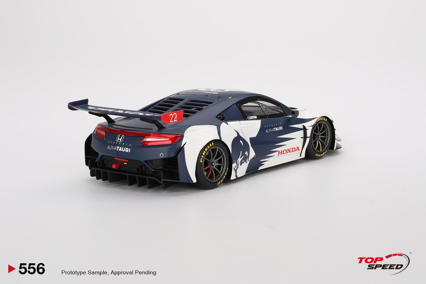 Honda NSX GT3 EVO AlphaTauri 2023 Red Bull Formula Nürburgring Top Speed 1:18
