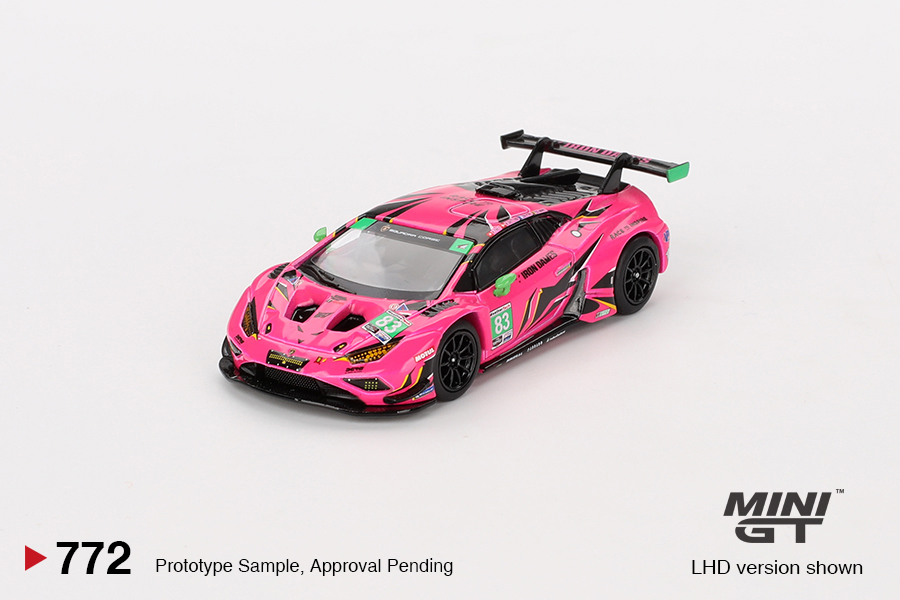 Lamborghini Huracan GT3 EVO2 Iron Dames #83 2023 24Hrs de Daytona Mini GT 1:64