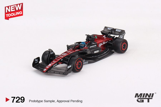 Alfa Romeo F1 Team C43 #77 Valtteri Bottas 2023 Australian GP Mini GT 1:64