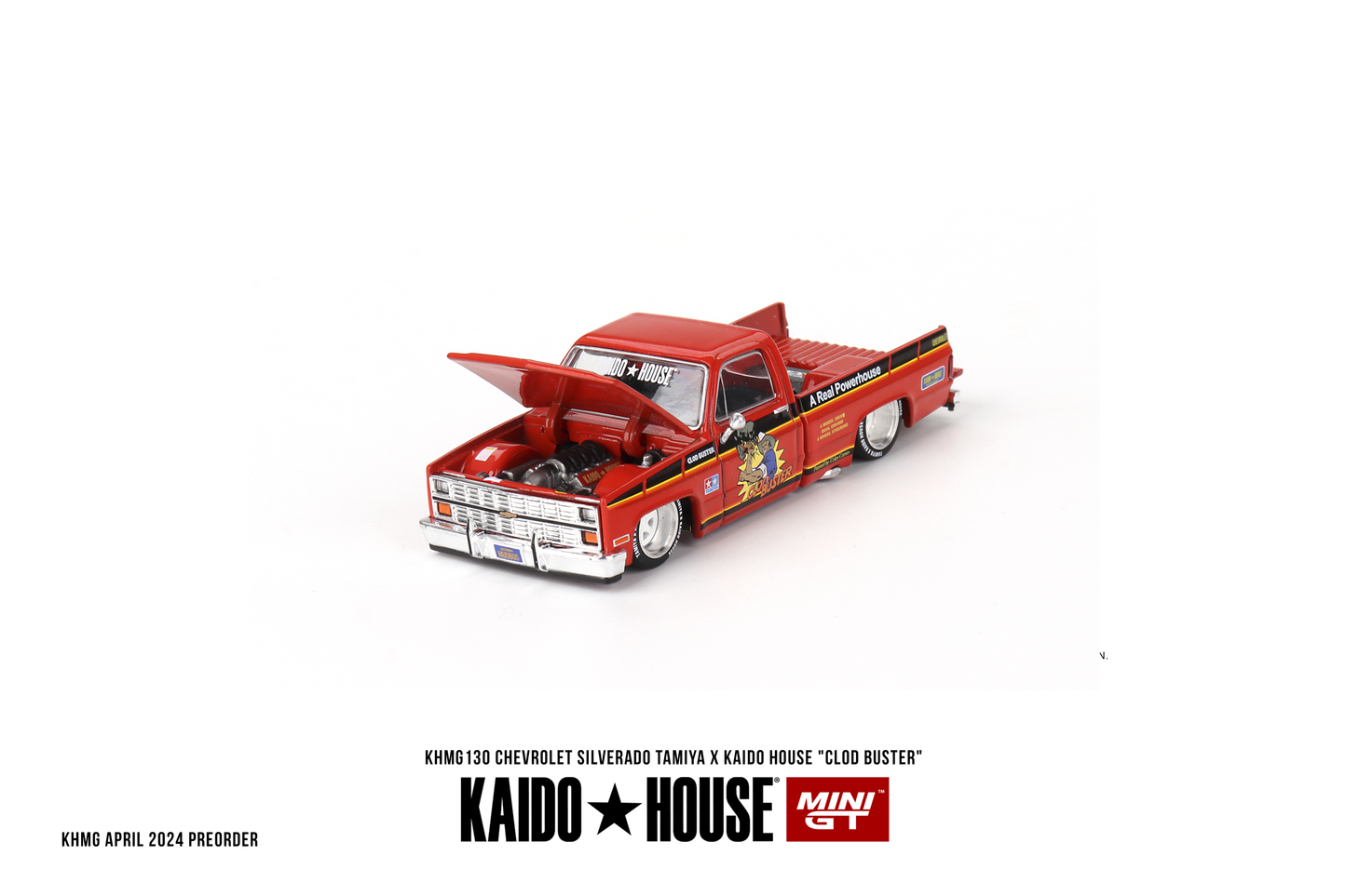 Chevrolet Silverado TAMIYA x KAIDO HOUSE "CLOD BUSTER" Mini GT 1:64