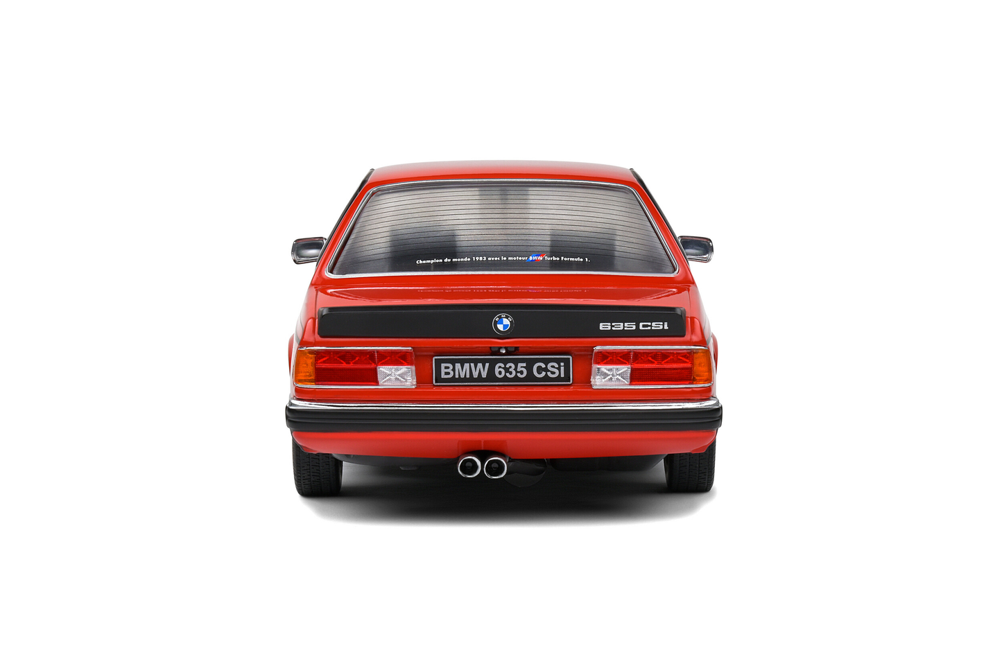 BMW 635 CSI E24 1984 Henna Red Solido 1:18
