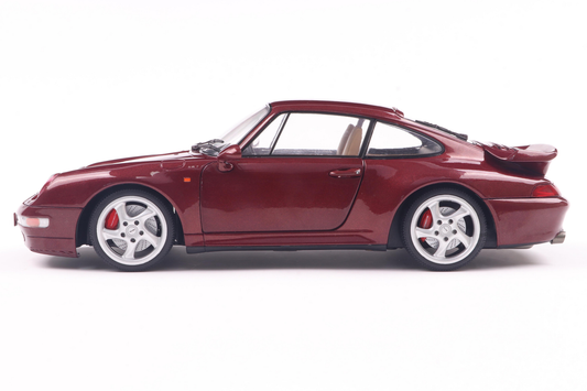 Porsche 911 (993) Turbo 1997 Arena Red Solido 1:18