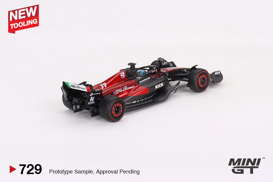 Alfa Romeo F1 Team C43 #77 Valtteri Bottas 2023 Australian GP Mini GT 1:64