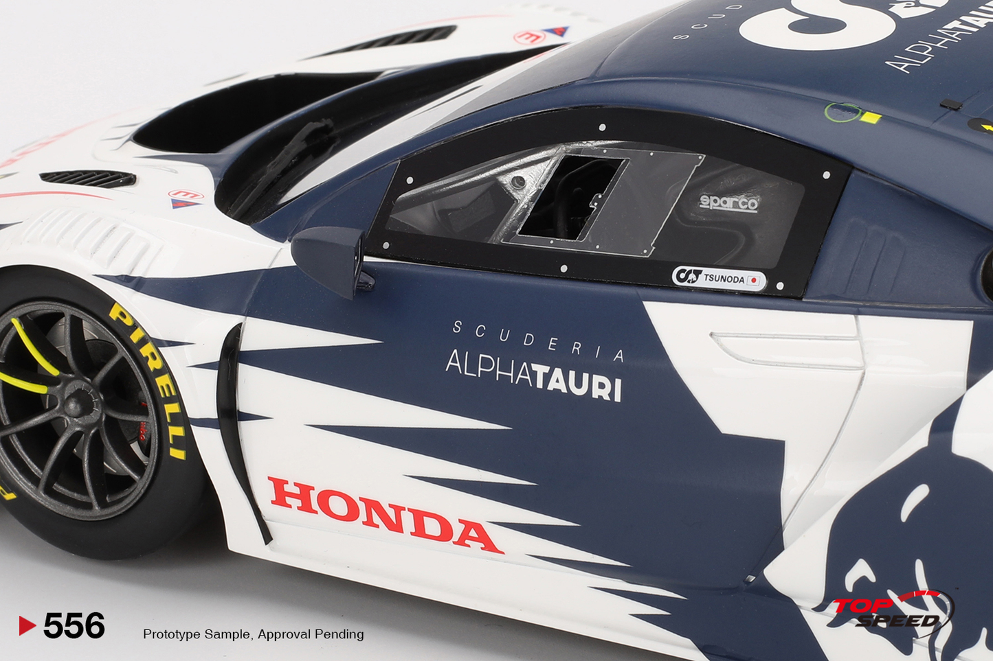 Honda NSX GT3 EVO AlphaTauri 2023 Red Bull Formula Nürburgring Top Speed 1:18