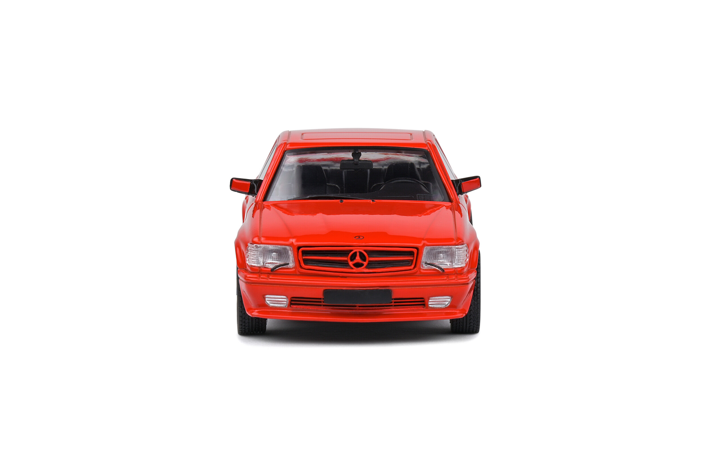 Mercedes Benz 560 SEC AMG Widebody Signal Red Solido 1:43